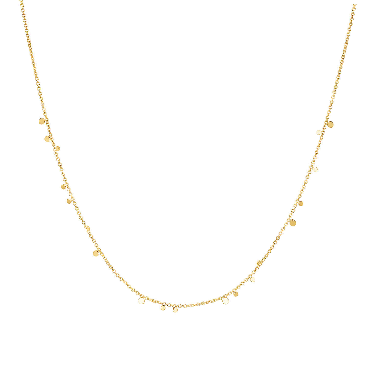  Chill Voyager - Link necklaces - Silver / 14kt GP - 45cm